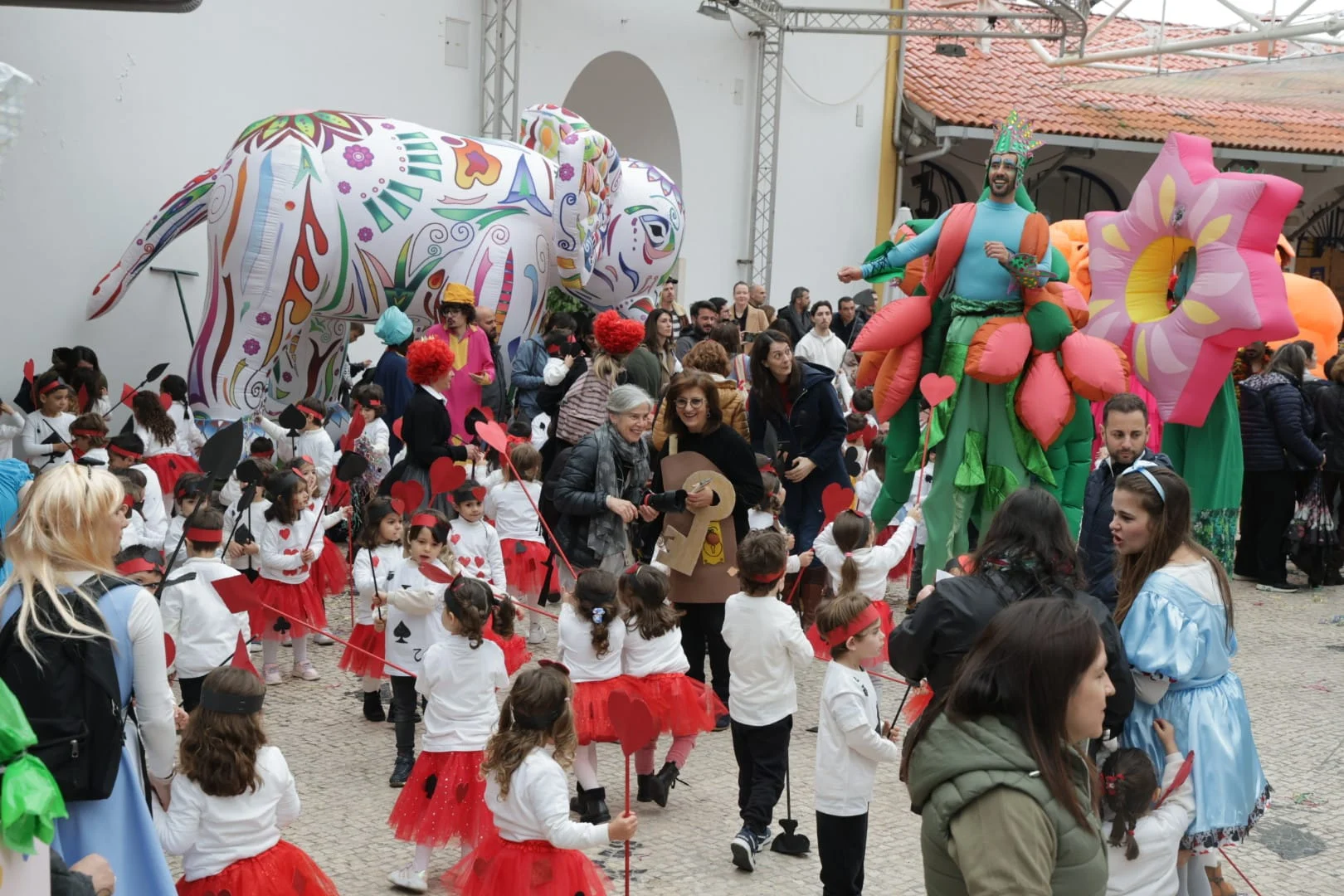 Crianças No Desfile