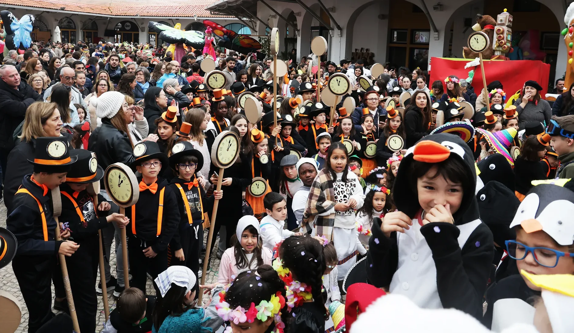 Desfile De Carnaval Crianças Em Leiria 82